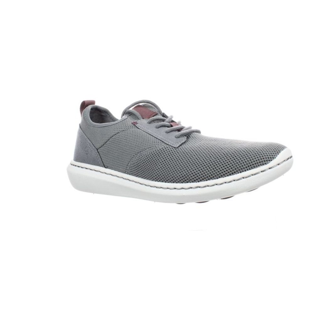 Clarks Mens Step Urban Gray Oxford Dress Shoe Size 9 Medium (D, M) - Picture 2 of 4